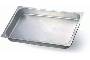 BALDASSARE AGNELLI Plateau de Cocottes Agnelli Gastronorm en Alliage d'aluminium 3003 d'argent de 4 cm