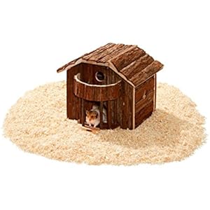 Karlie Naturholzhaus für Nager.30 x 28 x 24 cm, Wonderland