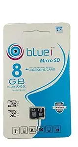 Generic Blue-i 8 GB Class 4 Micro SDHC Memory Card