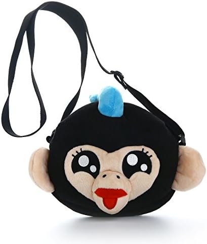 Fundaisy Custom Made Cute Finger Baby Monkey Bag Black