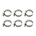 Produktbild Homyl 10pcs Einstellbare Schlauchschellen, aus Edelstahl - 25-38mm