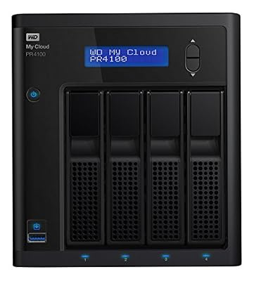 Western Digital WD My Cloud Pro PR4100 NAS 32 To - 4 Baies - WDBNFA0320KBK-EESN