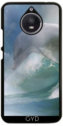 DesignedByIndependentArtists Case for Motorola Moto E4 Plus - Dolphin In The Ocean by Gatterwe