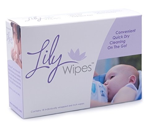 Lily Wipes Cleansing Wipes (18 Pack)