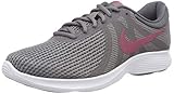  Nike Herren Revolution 4 EU Laufschuhe, Mehrfarbig (Gunsmoke/Vintage Wine/Dark Grey/White 008), 45 EU