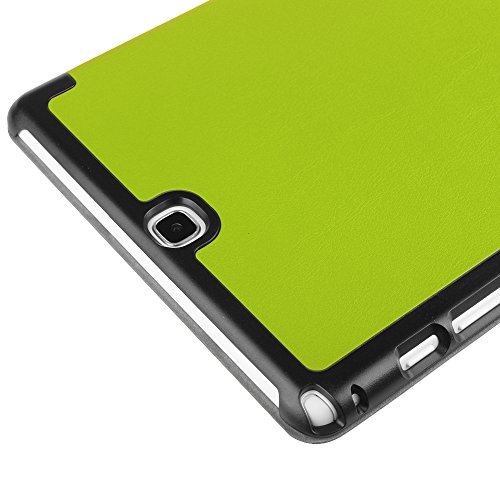 Tablet Smart Cover für 9.7″ Samsung Galaxy Tab A SM-T550, SM-T555, SM-P550 Grün [Tasche/Case/Hülle/Smartcover] - 3