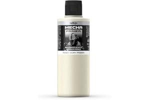 Vallejo Mecha Color Peinture Acrylique Primer Ivoire pour Aérographe - Résistance Élevée aux Chocs et à la Manipulation - Série Mecha Color