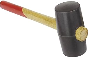 Brüder Mannesmann Młotek z twardej gumy 55 mm średnica