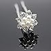 Produktbild LFDHG 10 Teile/los Strass Hochzeit Haarspange Brautjungfer Perle Blume Haarnadel U-pins Bobby Kristall Hairstick Hochzeit Schmuck
