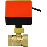 Motorized ball valve DN15 DN20 DN25 DN32 DN40 DN50 AC220V AC24V DC12V 2 ways brass floor heating air conditioning