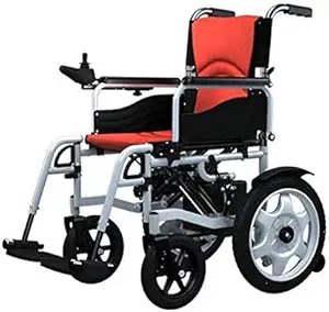 Hero Mediva Electric Power Foldable Wheelchair with Electromagnetic Control - MHL 1007 WITH VRLA BATTERY