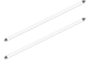 Liuyife 2-pack 14 W fluorescerande rör, T5 cool vit 4 000 K, 549 mm, G5 bas låg energiförbrukning rörljus, nödsparande ljus, lämplig för kök, skåp, garage, badrum