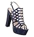 Produktbild Schuhcity24 Damen Schuhe 16236 Sandaletten Blau 38