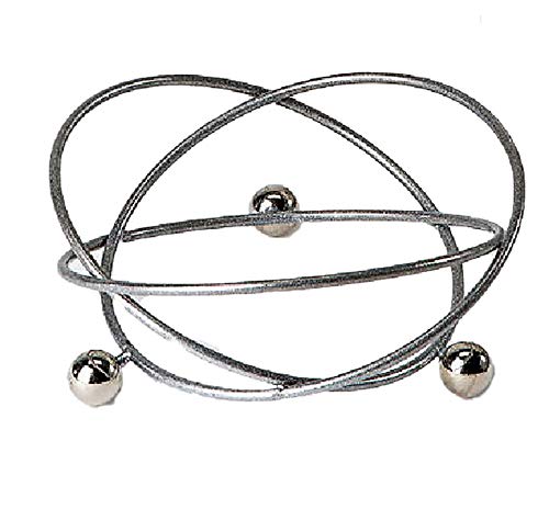 Preisvergleich Produktbild Standfuß für Kugellampe 15 cm in Eisen Silber