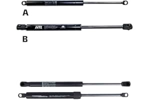 AZNAR Hidráulicos para canapé abatible - Juego de 2 hidráulicos B (cama 150 cm)