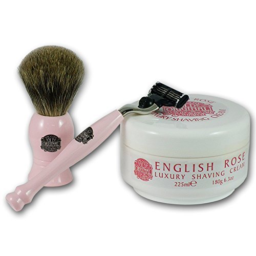 Vulfix Ladies 3 Piece Shaving Set in Pink