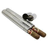 Weight: 91g JUJOR Klasse 304 Edelstahl 2 Zigarre Rohr