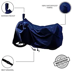 Your- Bajaj Pulsar 150-Waterproof and Dustproof Bike Cover/Motorcycle Cover Multi Color(Navy Blue)