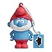 Produktbild Tribe Die Schlümpfe Papa Schlumpf USB Stick 8GB Speicherstick 2.0 High Speed Pendrive Memory Stick Flash Drive, Lustige Geschenke 3D Figur, USB Gadget aus Hart-PVC mit Schlüsselanhänger – Rot