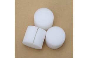 ZERODIS 50Pcs Hydroponischen Schwamm Hydroponik-Bewuchs Fuer Gemüseanbau, Gartenbau und Pflanzenwachstum in Hydroponics-Systemen, Fuer Sämlinge und Pflanzen im Gewächshaus (32mm/1.3)