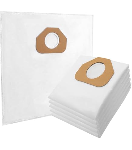 PakTrade 5 Sacchetti Per Aspirapolvere In Microfibra – Compatibili Con Nilfisk GA90, GD90, GM80, GS90 E Altri
