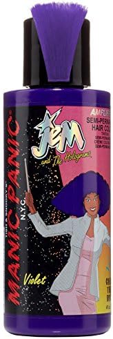 Manic Panic JEM Amplified Hair Color - Violet - 4 oz. by Manic Panic