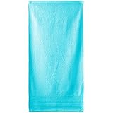 BARCELÓ HOGAR TOALLAS ALGODÓN BAÑO – Toalla Rizo Bidé “Diamante” 30x50 cm Azul TURQUESA