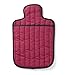 Hotties Burgundy Quilted Microwavable Hot Water Bottle