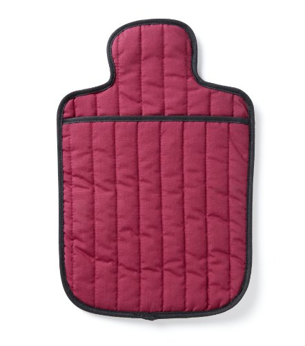 Hotties Burgundy Quilted Microwavable Hot Water Bottle