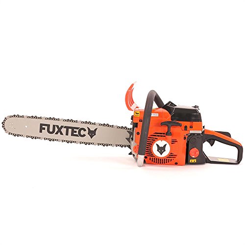 FUXTEC Benzin Kettensäge FX-KSE152 Schwert 50 cm Kette 52 cc Motorsäge MS Motorkettensäge PS Säge - 6