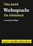 Image de Werbesprache: Ein Arbeitsbuch (Narr Studienbücher)