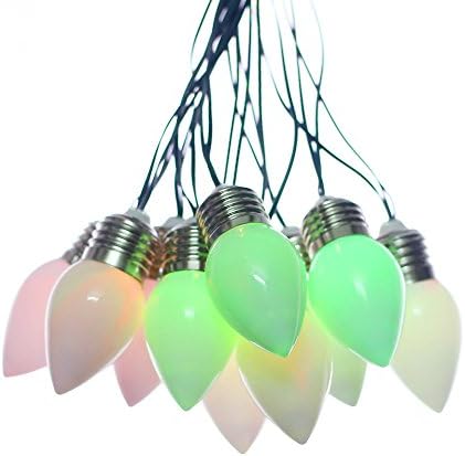 Solar String with 20 candle Color Changing for Outdoor, Garden, Chrismas Tree, Party, Wedding Decoration