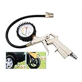 chinkyboo Tire Air Compressor Tyre Meter Inflator with Pressure Gun Gauge