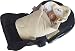 BlueberryShop Signature Car Seat Hooded Velour Swaddle Wrap/Blanket for Baby, Cream Teddy