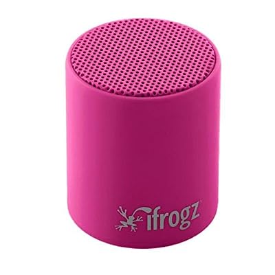 Ifrogz iFrogs Pop Enceinte Compact rechargeable avec Bluetooth Rouge