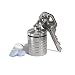 Produktbild Compact Stainless Steel Keychain Pill Fob/Necklace - Made in USA - Fully Waterproof - New Small Size