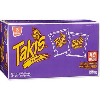 Preisvergleich Produktbild Takis Fuego (40 - 4 oz. bags)