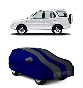 NEXTON Presents UV Heat Protection & Water Resistant Car Cover for Tata Safari Dicor All Year Models (Grey)