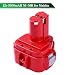 Produktbild 12V 3.0Ah Akku Ni-MH Ersetz für Makita PA12 1220 1222 1233 1234 1235 1235B 1235F 192.696-2 192.698-8 192.598-2 192.681-5 192.698-A 193.138-9 193.157-5