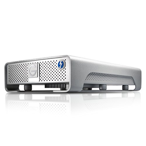 G-Technology G-DRIVE Thunderbolt USB 3.0 4000 GB External Hard Drive - Silver