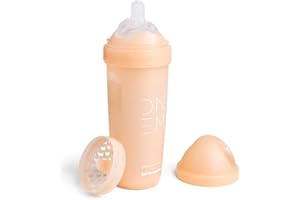 Herobility Biberon anti-coliques (340 ml, Sand)