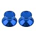 Produktbild VCB 2 x Aluminiumlegierungsmetall-analoge Thumbstick-Kappe für PS4 Xbox One Controller - blau