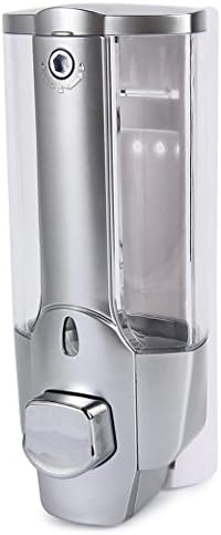 Soap Dispenser Ticar 350ml Kitchen Bathroom Single Head with a Lock ABS Plastic Liquid Shampoo Vessel