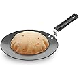 Hawkins Futura 28 cm Roti Tava, Hard Anodised Induction Cookware Tawa, Black (IART28)