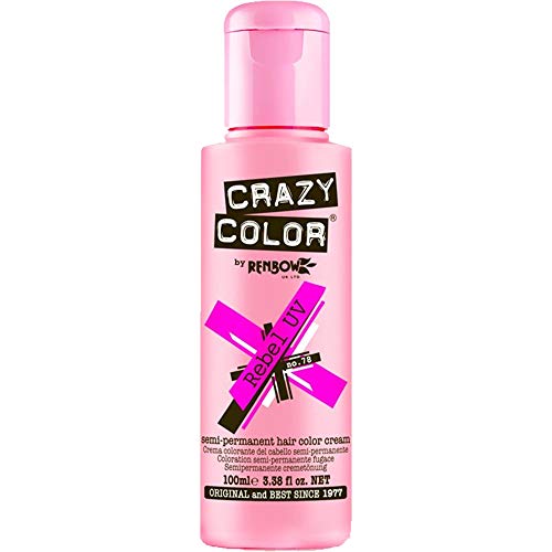 Crazy Color Hair Dye 100ml - Rebel UV