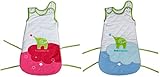 BABYSCHLAFSACK firstdreamer, unser sicherster Babyschlafsack, hergestellt in Europa, TÜV geprüft und nach Oeko-Tex Standard, klinisch getestet, größenverstellbar, 50-68, 0-6 Monate - 6
