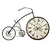 Produktbild Fahrradwanduhr/Vintage Wanduhr, schmiedeeiserne römische Ziffern dekorative Uhr, geeignet für Wohnzimmer, Esszimmer, Bar (59 × 38,5 cm)
