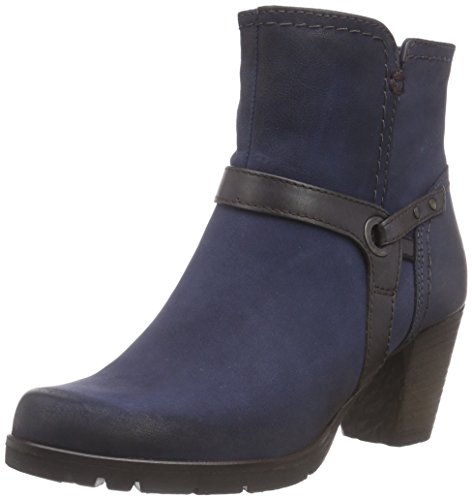s.Oliver Women’s 25427 Cold lined classic boots short length Blue Size: 7
