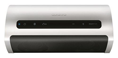 Preisvergleich Produktbild Onkyo OKAX6S / 10 tragbarer Bluetooth Lautsprecher silber