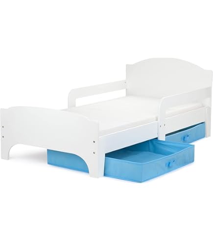 Letto Bambini Montessori SMARTWOOD 80x160cm - Con Sponde, Rete Doghe, Legno FSC, Montaggio Facile - Foto 9